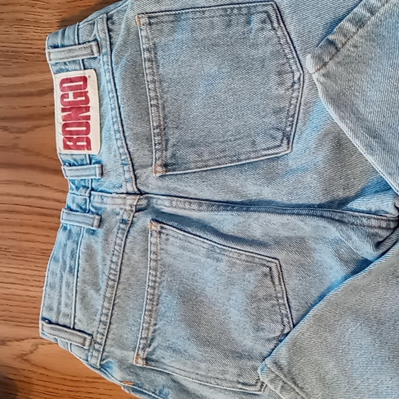 BONGO VINTAGE Late 90s Women's Blue Jeans Juniors sz 1 - Picture 1 of 8